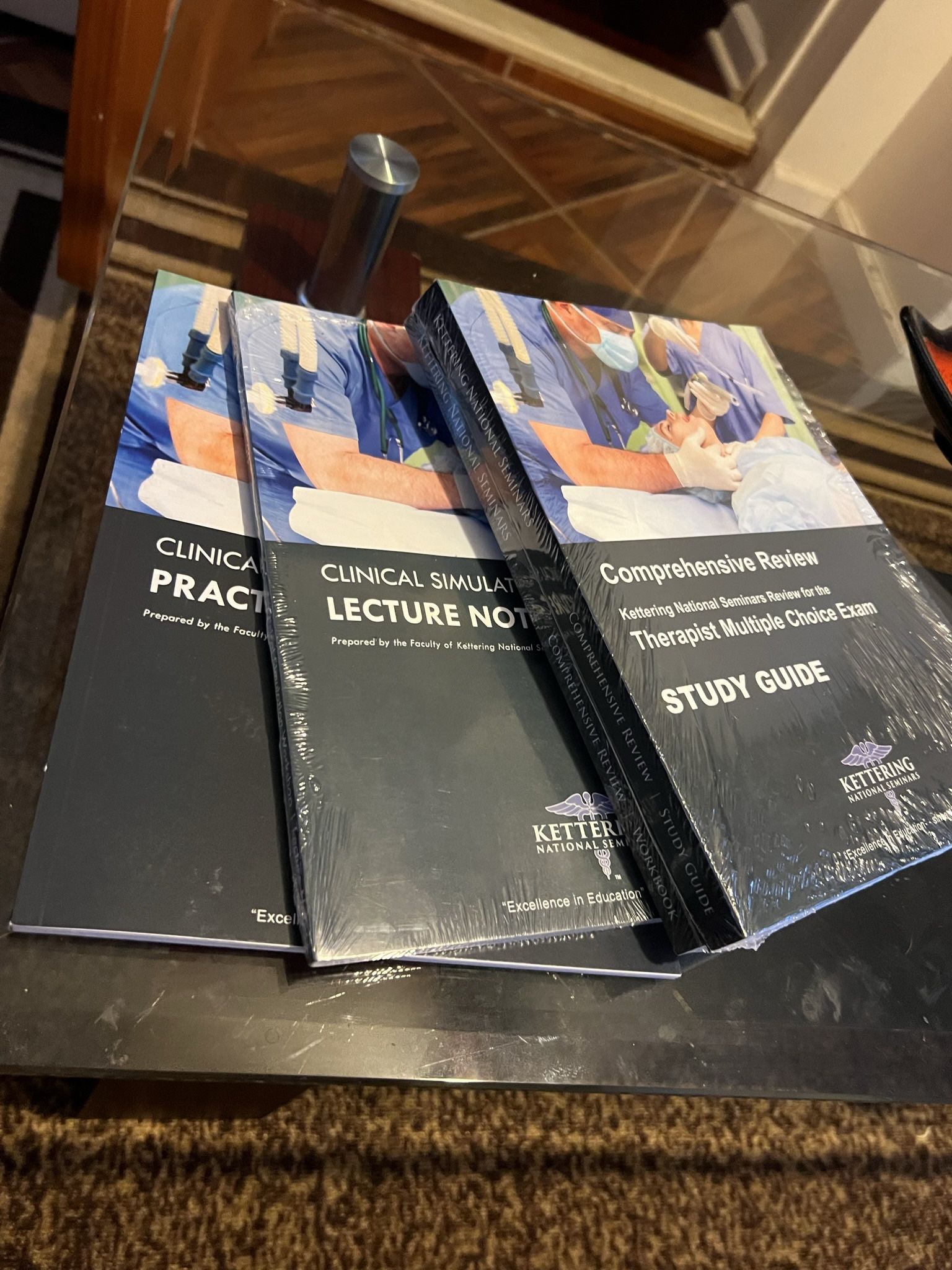 Kettering National Seminars Respiratory Therapy Exam Prep Books