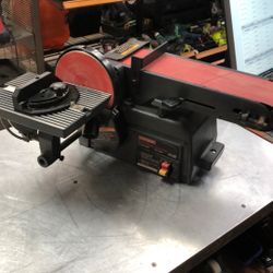 1003 Craftsman 137.215360 Corded 120v 6.0amp 4x36” Belt Sander & 6” Disc Sander 551020