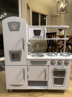 Kids Play Kitchen + HUGE Accessory Bundle – $75 OBO