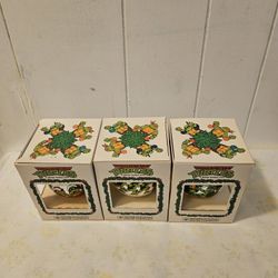 TMNT 1990 Mirage Studios Unbreakable Satin Ornaments New All For $70