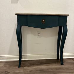 Elegant Console Table, Dark Blue, Small