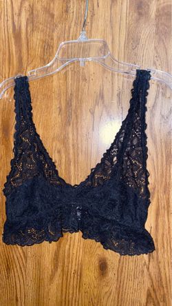 Black lace Bralet