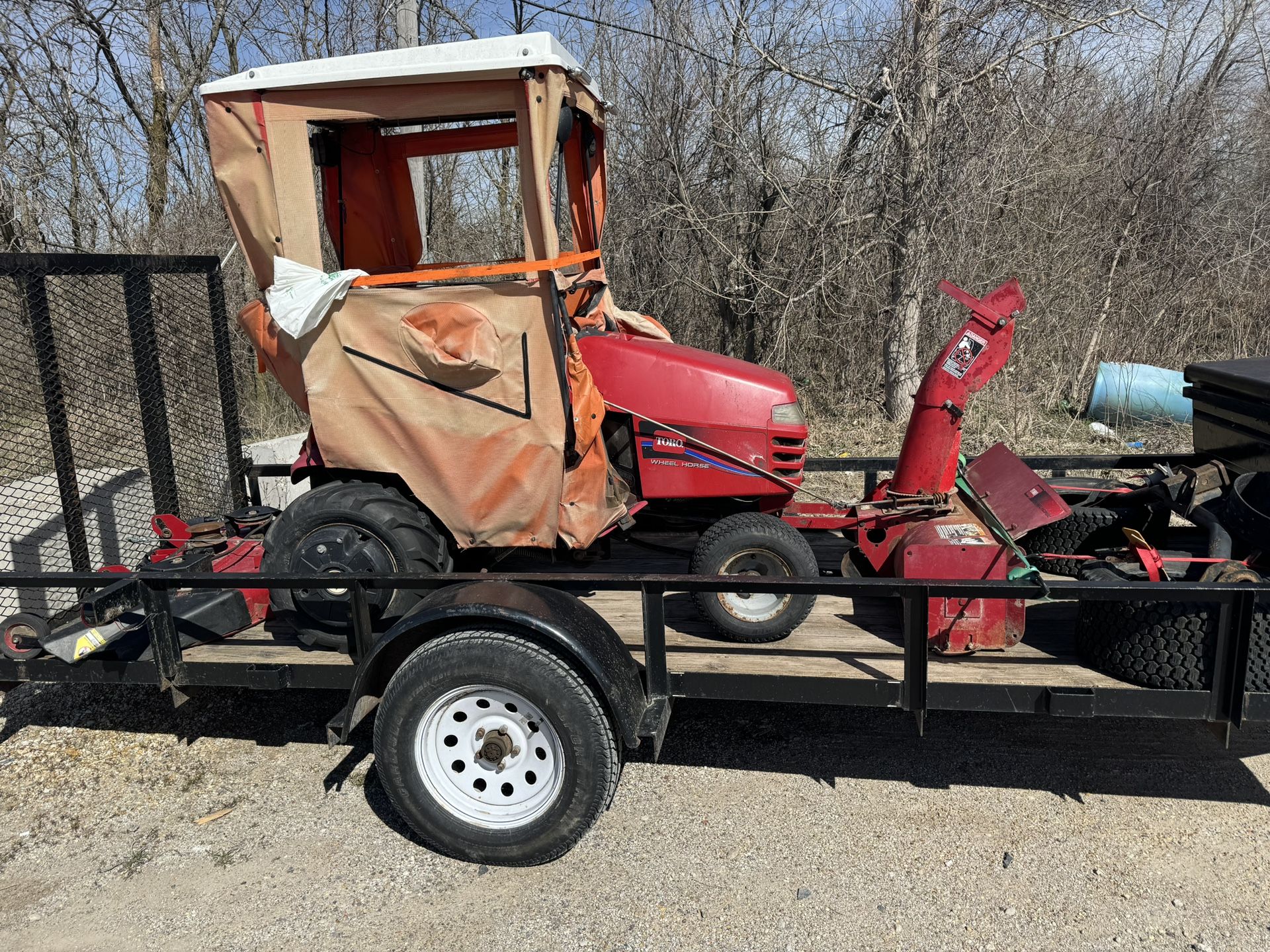 Tractor And Trailer Combo