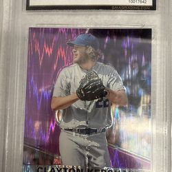 Clayton Kershaw 2015 Panini Prizm #46 – Serial #12/99 – GMA
