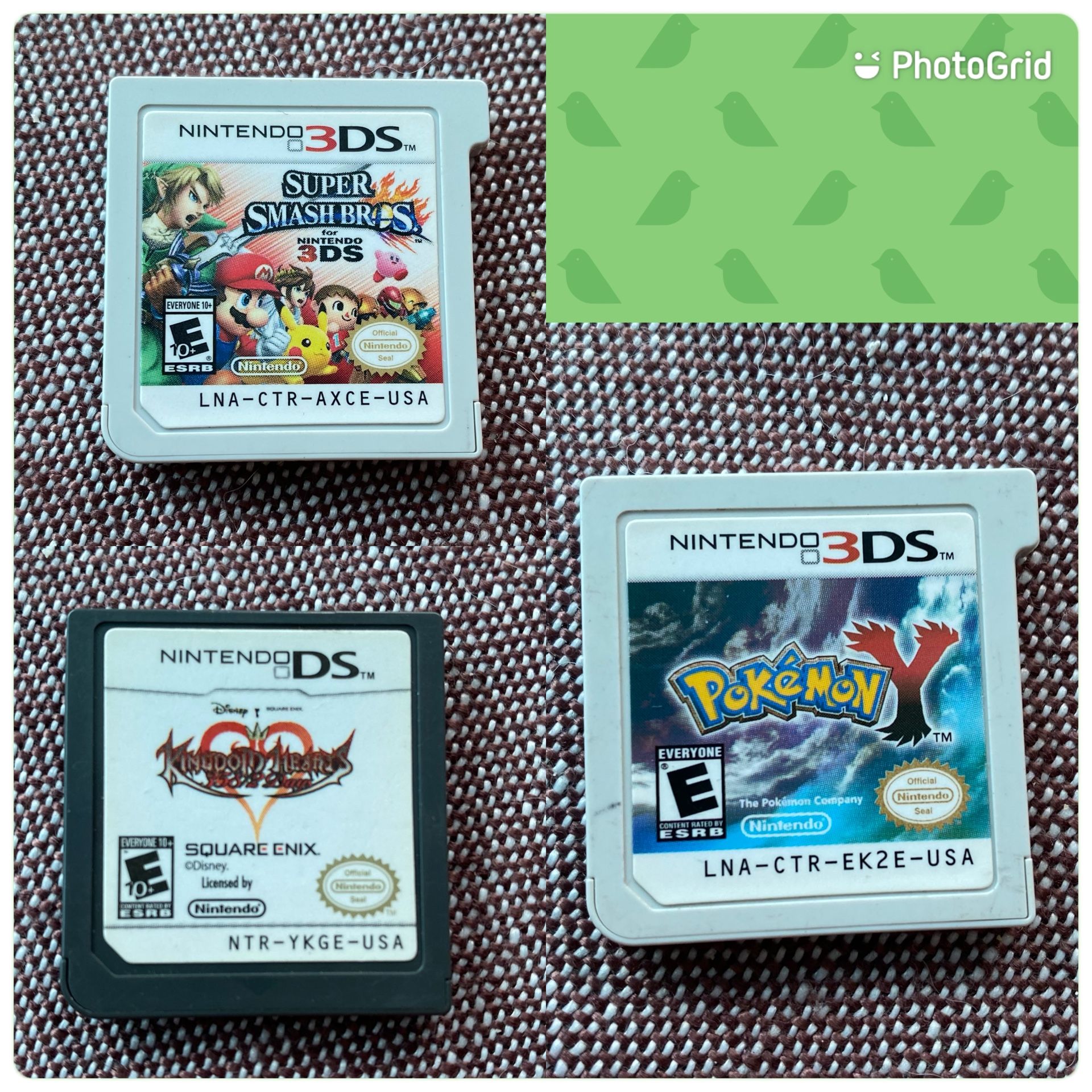 Nintendo Ds/3ds games