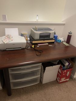 Great Wood Barely Used Desk