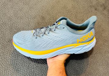 Hoka One One Clifton 8 ‘Goblin Blue Mountain Spring’ 2022 (Sz 14M)