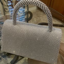 Evening Purse - SILVER