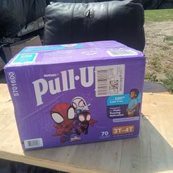 Pull-ups Boys Training Diapers Size 3-4t