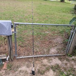 Zebco Genesis GWL5 fishing reel and rod