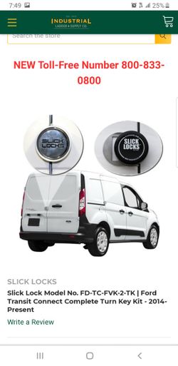 Ford Transit Connect Puck locks 2014 - 2022