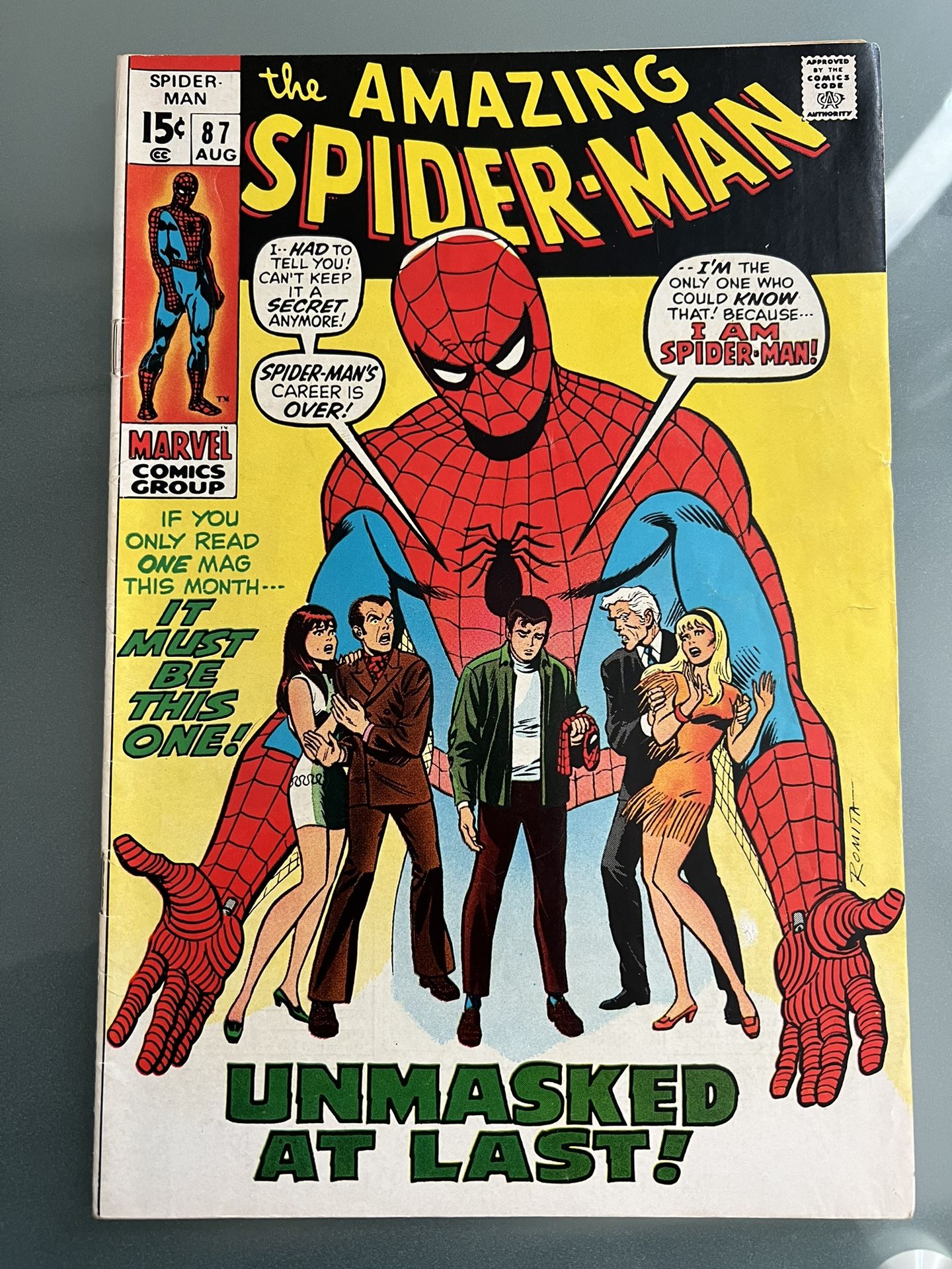 The Amazing Spider-Man #87 AUG