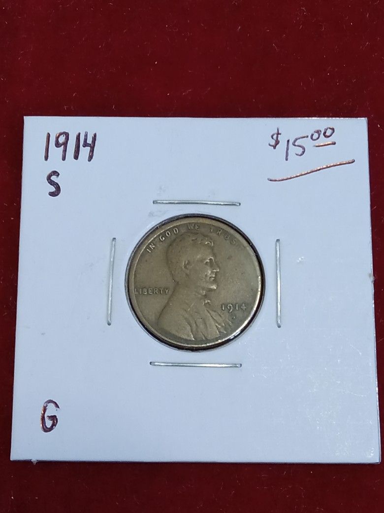 1914-S Wheat Penny