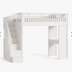 Pottery Barn Fillmore Stair Loft Bed