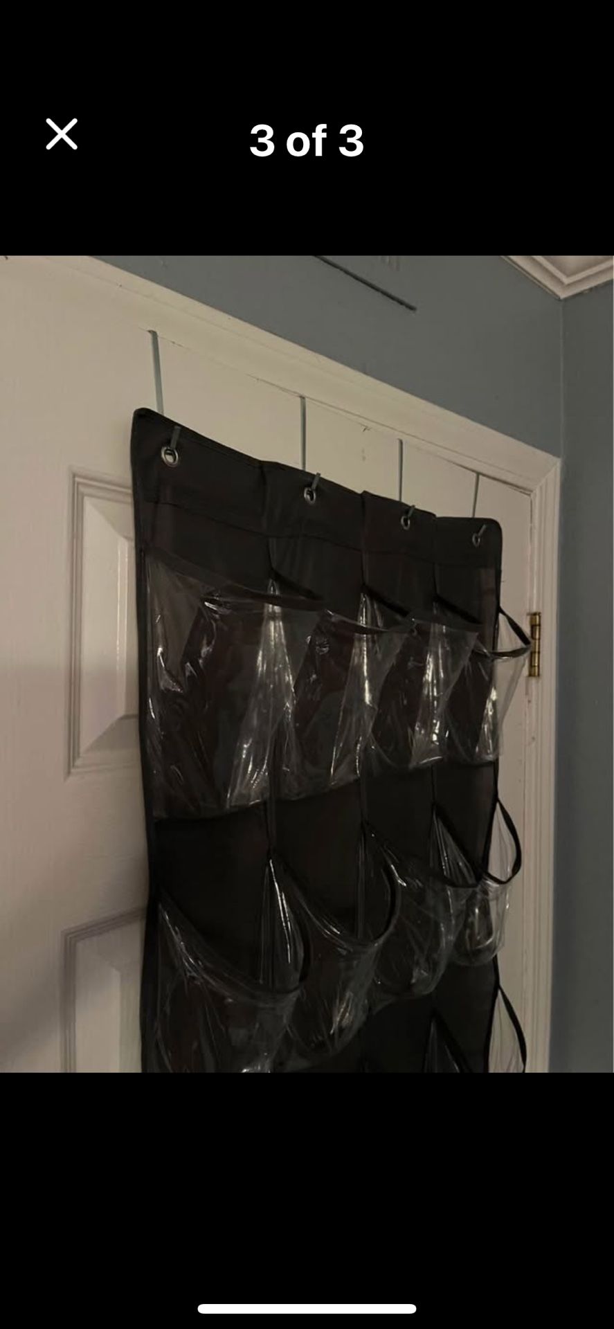 Door Hanging 12 Pair Shoe Organizer