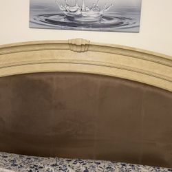 King Size Bed frame (headboard, Footboard, Rails)