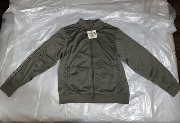 Stussy Olive poly track jacket  
