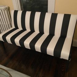 Black And White Ethan Allen Couch