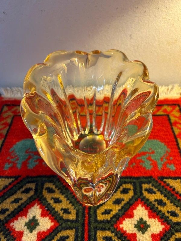 ADORNO ANTIGUO DE CRISTAL MURANO 