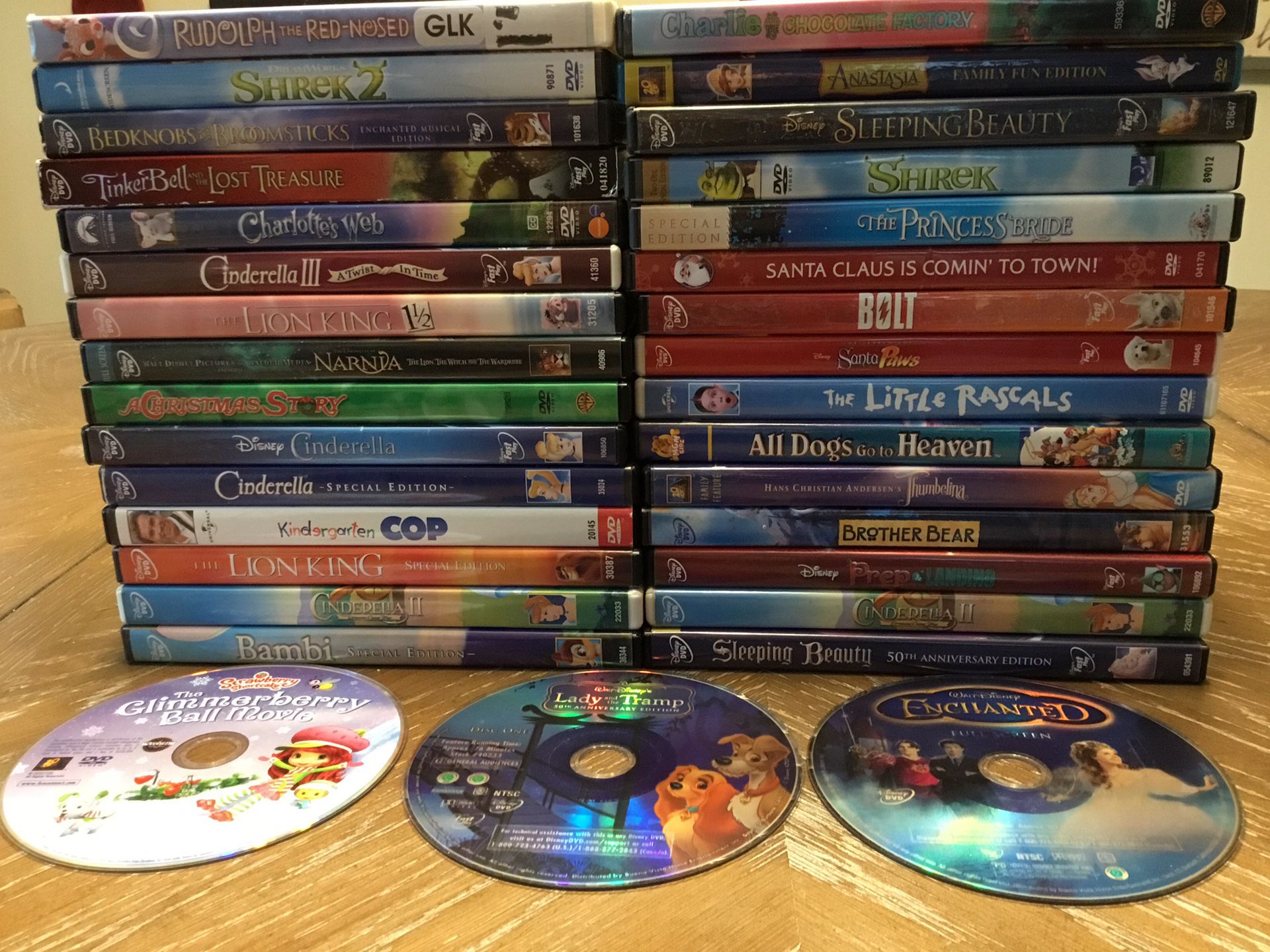 Kids  Disney  And  Misc. Movies.  41 In All 