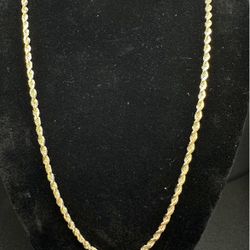 14k Gold rope chain
