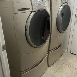 Washer And Dryer With Drawers Set Only