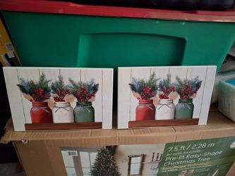 Christmas wall decor