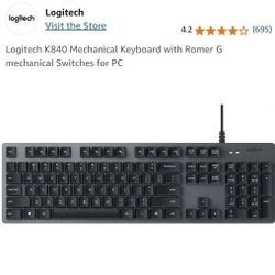 Logitech K840 Mechanical Keyboard