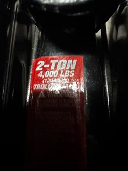 2 ton jack and 4 way