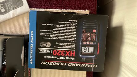 Marine VHF Transceiver floating