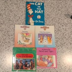 Vintage 1980s Childrens Books Lot Teddy Ruxpin Santa Claus Movie American Tail