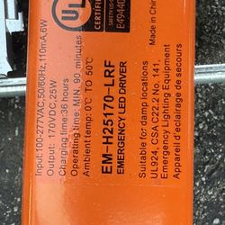 4” Recess Lights With Emergency Ballast