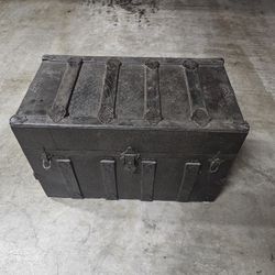 Heirloom Antique Steamer Trunk – Authentic Early 1900s – Estate Inherited