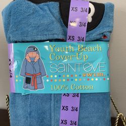 ST. EVES FUN BEACH COVER UP . XS 3/4