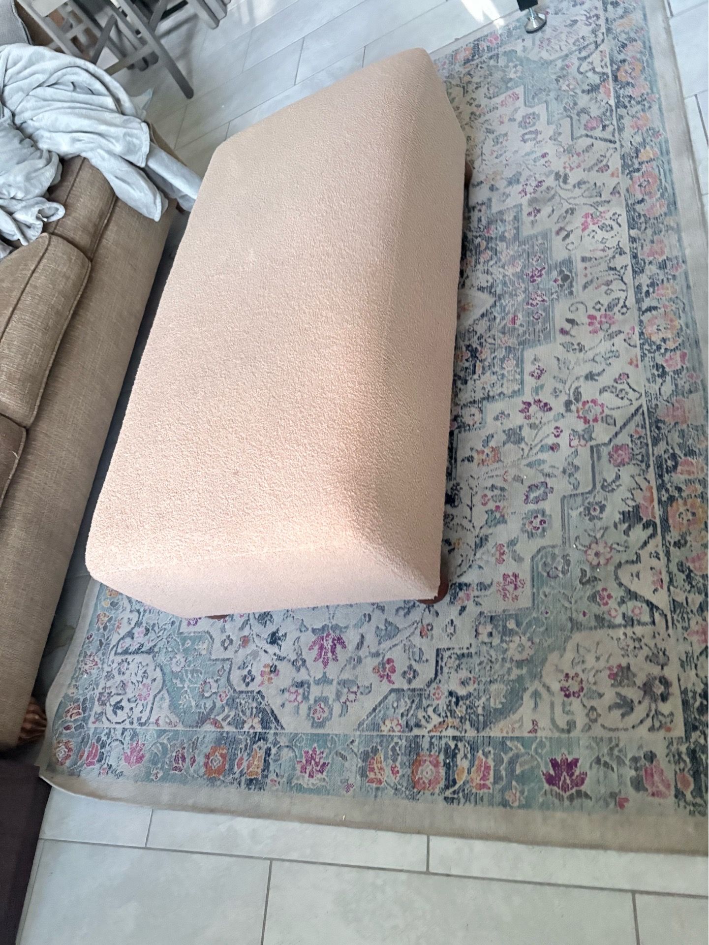 Ottoman accent piece 24x48