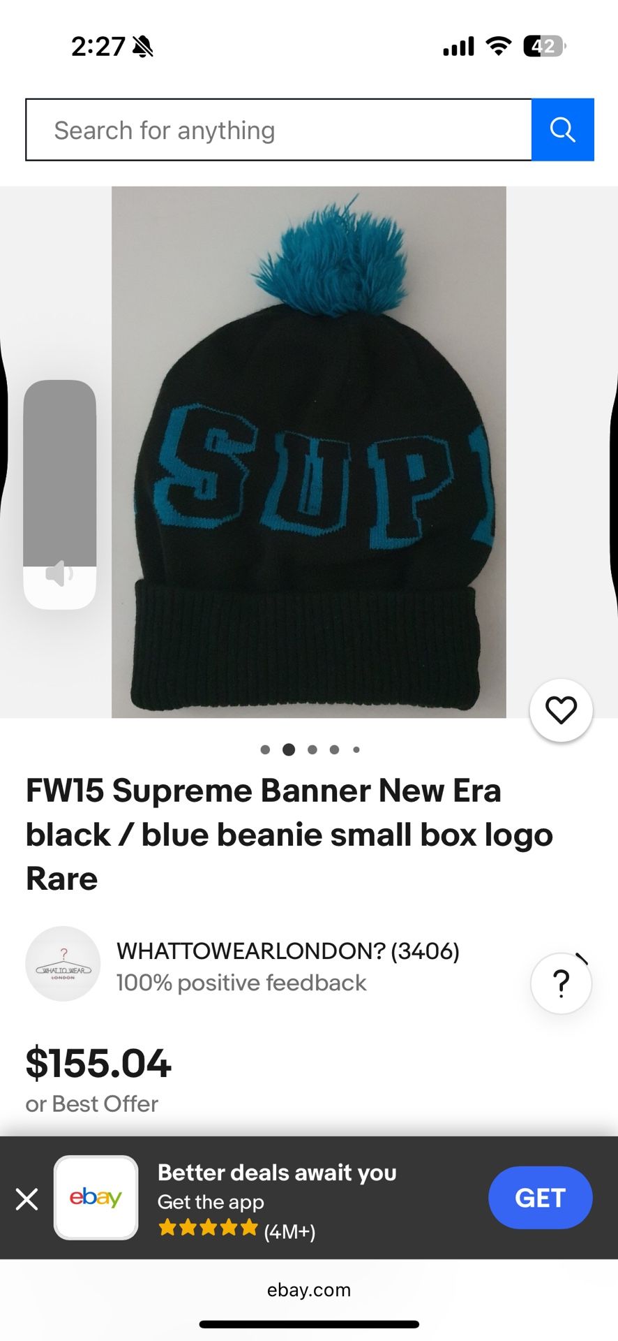 SUPREME x New Era