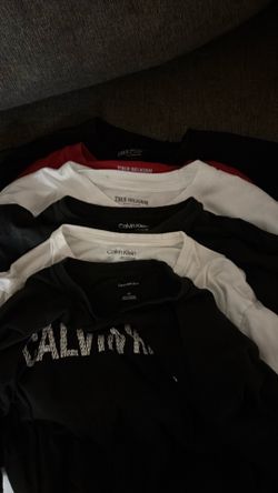 Pile of shirts (Calvin Klien & True Religion