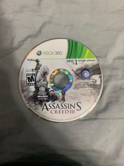 Assassin’s Creed III (3) for Xbox 360