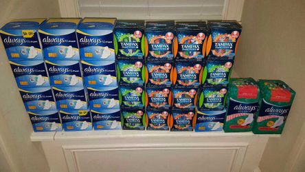 Always and Tampax pearl sale