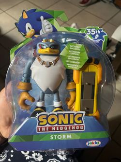 Sonic The Hedgehog Storm 35th Anniversary Type S Board Jakks Pacific New 2026
