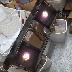 Hanging light for pool table, bar, Retail counter, etc. Approx 4 feet long.  2 working fixtures.