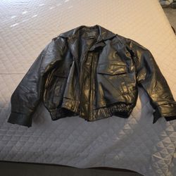 Leather Jacket, Large 