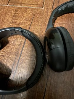 Two Headphones and One Speaker