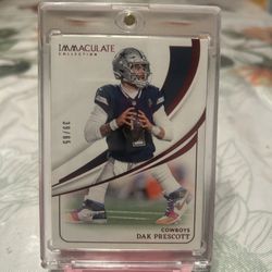 2024 Dak Prescott Immaculate Cleats Red 39/65🔥