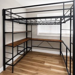 Bunk Bed Desk Studio