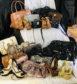 20 Purses And Five Heels