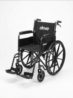 New Drive Medical Folding Wheelchair