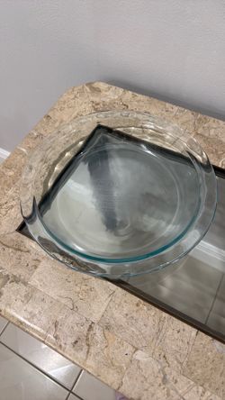 Pyrex pie plate