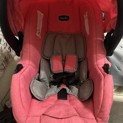 Evenflo Car Seat Is Able To Attach To Stroller If You Have It 