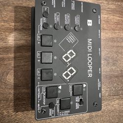 Bastl MIDI Looper And Ampero Footswitch